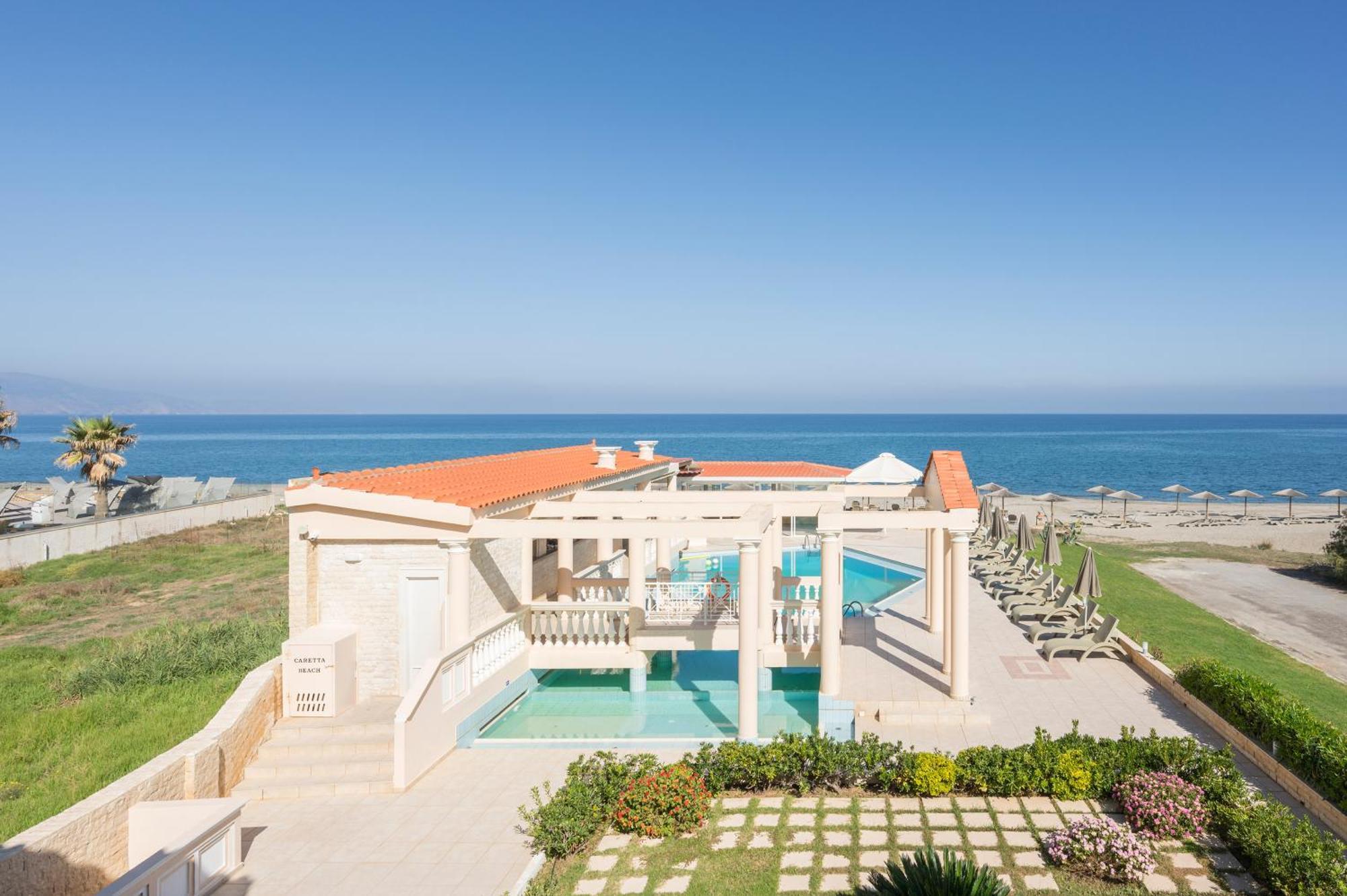 Hotel Caretta Beach Gerani  Exteriör bild